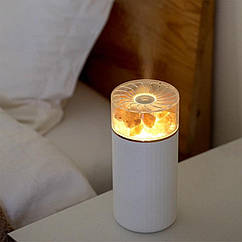 Портативна соляна лампа 3-в-1 "Mono-101" з ультразвуковим влаштувачем повітря і нічником і USB зарядкою,