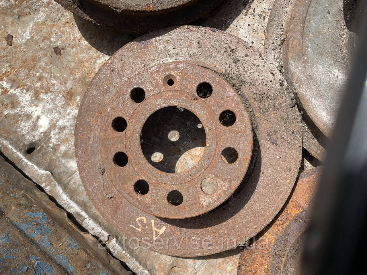 Гальмівний диск Skoda Octavia A5, фото 1