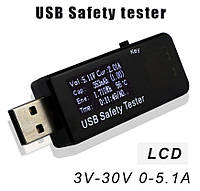 J7-t USB тестер тока,напряжения,мощности и заряда (несколько режимов индикации)