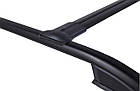 Поперечки на Renault Sandero (2013-2022) Diamond Black. На стандартні рейлінги. Чорні, фото 9