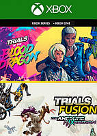 Ключ активации TRIALS OF THE BLOOD DRAGON + TRIALS FUSION AWESOME MAX EDITION для Xbox One/Series