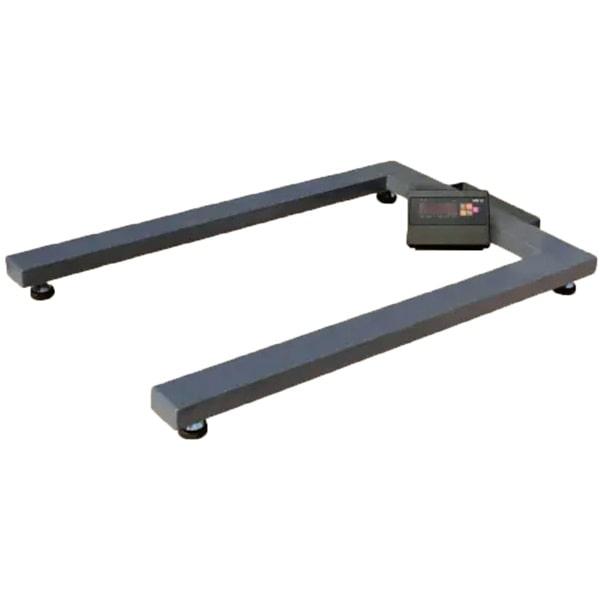 Ваги палетні ЗЕВС ВПЕ з індикатором MB12 (пластик) 1000 кг