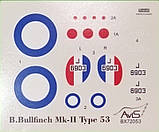 Пластикова модель 1/72 Avis 72053 британський експерементальний літак Bristol Bullfinch-II, фото 2