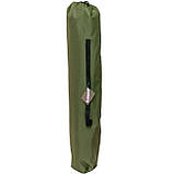 Розкладачка похідна армійська сталева Ranger Military  steel до 120 кг, фото 7