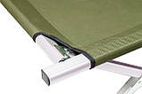 Розкладачка похідна армійська сталева Ranger Military  steel до 120 кг, фото 8