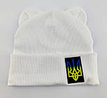 Оптом шапки 40 42 44 46 48 розмір трикотажна дитяча шапка головні убори дитячі гурт (ОШ36116), фото 2