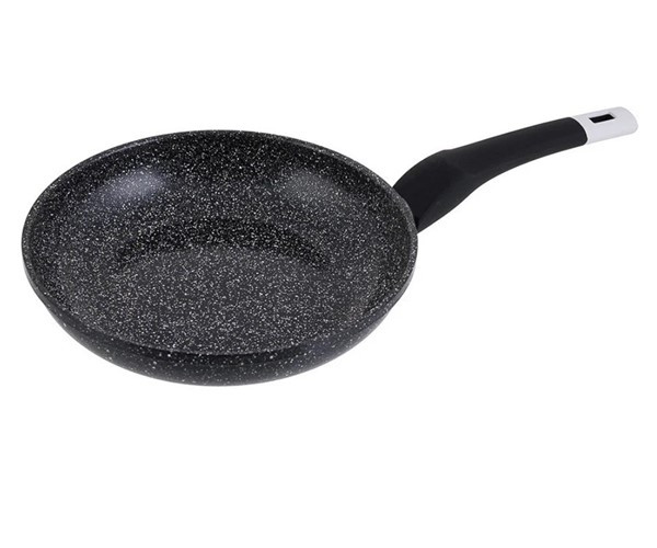 Антипригарна сковорода 20 см UNIQUE UN-5133 темно гранітного кольору, фото 1
