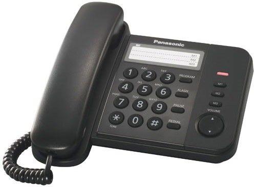 Телефон Panasonic KX-TS2352UAB Чорний