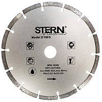 Алмазный диск по бетону и кирпичу Stern 180 х 7 х 22,23 Сегмент