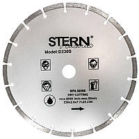 Алмазний диск по бетону та цеглі Stern 230 х 7 х 22,23 Сегмент