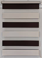 Рулонная штора ВН-701 Крем-коричневый