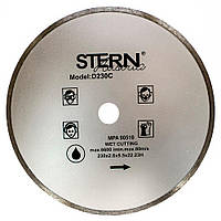 Алмазний диск по керамічній плитці Stern 230 х 5 х 22,23 Плитка