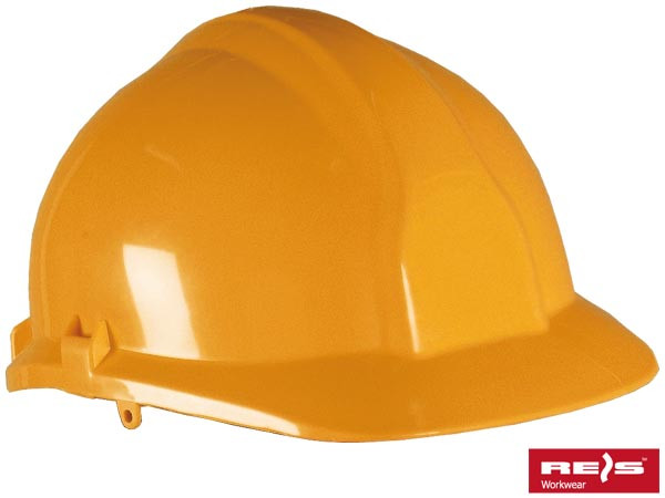 Каска строительная промышленная REIS Польша из материала ABS оранжевая (RAWPOL) KAS P - фото 2 - id-p273879752