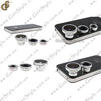 Насадки для Iphone 4 (Micro, Fish-Eve)