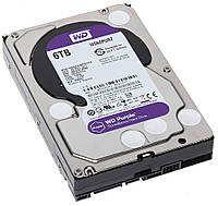 Жёсткий диск 3.5" SATA III 6TB Western Digital Purple WD60PURZ 5400rpm 64MB новый