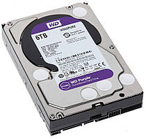 Жорсткий диск 3.5" SATA III 6TB Western Digital Purple WD60PURZ 5400rpm 64MB новий