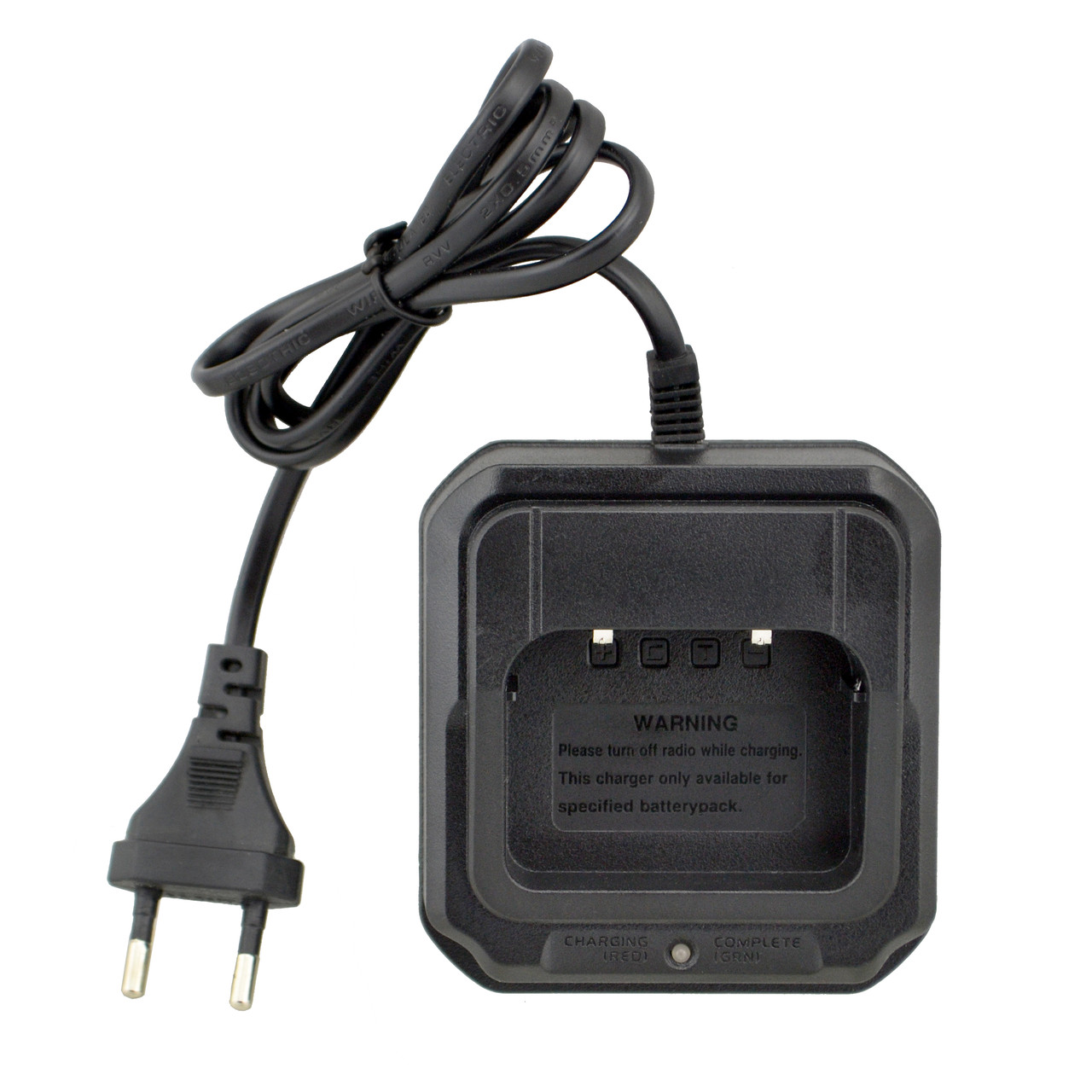 Зарядний пристрій S51 для рації Baofeng UV-9R та інших від мережі 220 V (склянка)