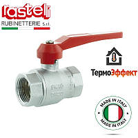 Кран шаровый Италия RASTELLI NOVA PLUS 1/2 ВВ ручка арт.45