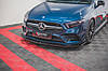 Спліттер Mercedes W177 AMG-Line / A35 AMG тюнінг обвіс губа спідниця елерон (V1), фото 2