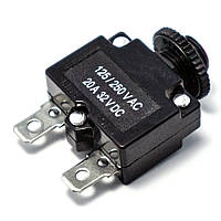 Автоматичний вимикач ST-1, запобіжник-автомат (брейкер), 220V, 2pin (20A, 25A) 20A
