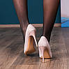 Туфлі жіночі Fashion Cody 3435 37 розмір 24 см Бежевий код ID 4246923, фото 5