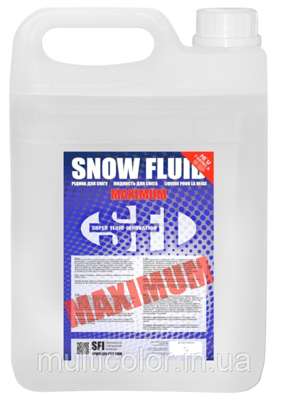 Рідина для снігу Максимум SFI Snow Maximum 5 л