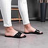 Шльопанці жіночі Fashion Luna 2858 38 розмір 24,5 см Чорний код ID 4070091, фото 5