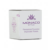 Полотенца одноразовые, Monaco Style, 40см х 70см (50шт. сложенные), гладкие