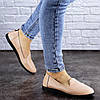 Жіночі шкіряні сліпери Fashion Fletcher 1954 36 розмір 23,5 см Бежевий код ID 3820699, фото 4