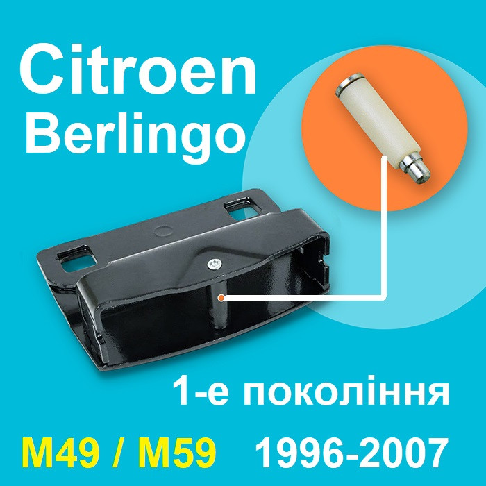 Палець фіксатора задніх дверей Citroen Berlingo I / Сітроен Берлінго 1 (M49 / M59), 872471, 872477