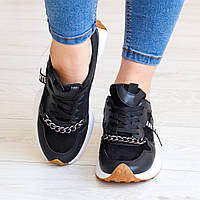 Кросівки жіночі Fashion Novela 3224 36 розмір 23,5 см Чорний
