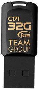 USB 2.0 флеш накопичувач 32GB Team C171 (TC17132GB01) чорний новий