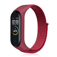 Ремешок BeCover Nylon Style для Xiaomi Mi Smart Band 7 Red (707670)