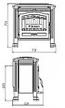 Чавунна піч Plamen Tena N рекомендуємо, фото 2
