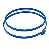 Пяльця для вишивки пластик набір 3 шт Діаметр 19 см, 24см, 28см сині, фото 2