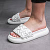 Шльопанці жіночі Fashion Duke 3680 39 розмір 25 см Білий код ID 4334049, фото 9