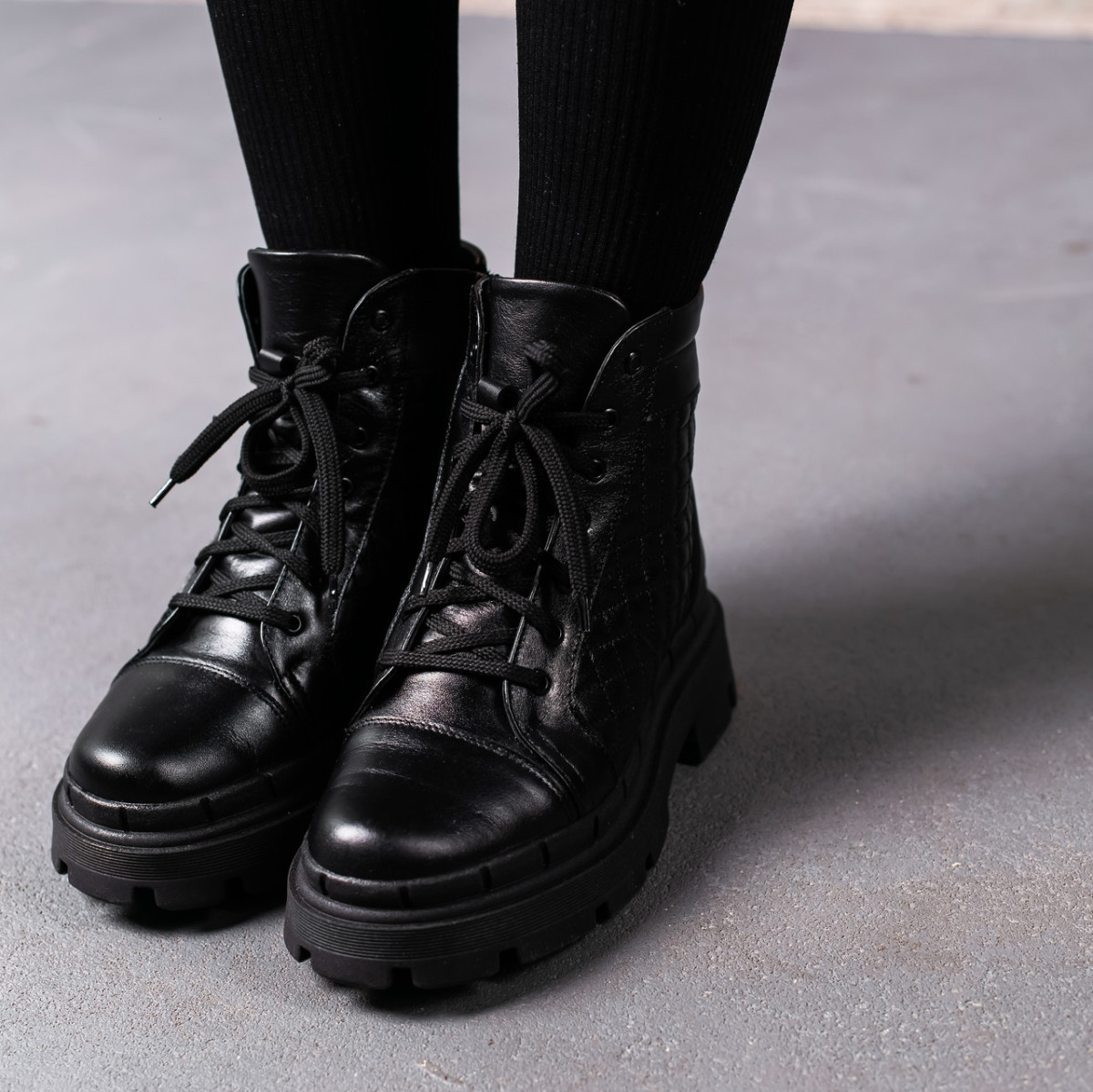 Черевики жіночі зимові Fashion Argo 3392 36 розмір 23,5 см Чорний код ID 4232364
