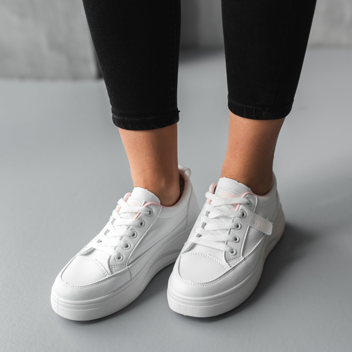 Кросівки жіночі Fashion Denby 3724 38 розмір 24 см Білий код ID 4403435