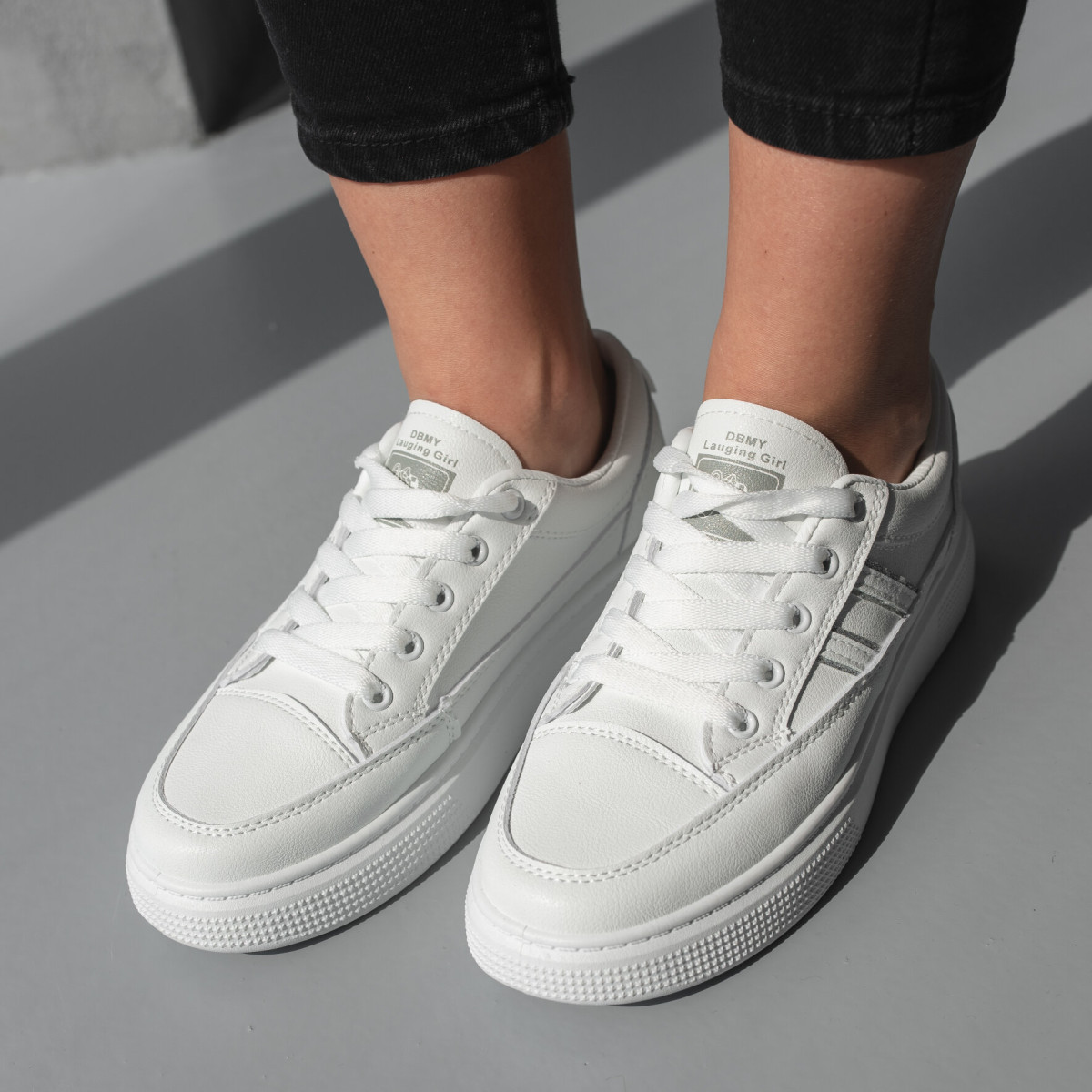 Кросівки жіночі Fashion Gracie 3740 36 розмір 23 см Білий код ID 4403516