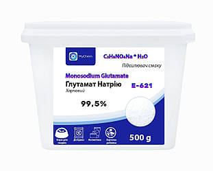 Глумат натрію підсилювач смаку 500 г Харчова добавка E-621