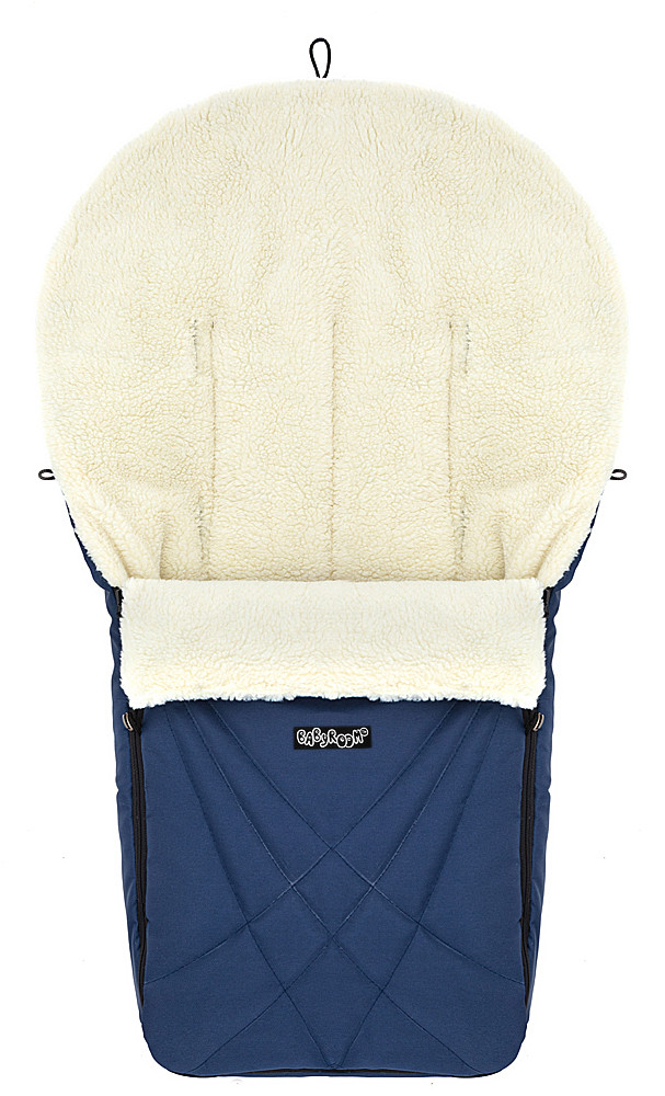 Зимовий конверт Babyroom Wool N-8 navy blue темно-синій