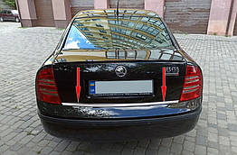 Кромка багажника Нержавіюча сталь Carmos для Skoda Superb 2001-2009 рр.