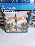 Диск с игрой Tom Clancy s The Division 2 для PS4