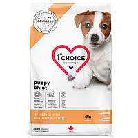 Сухий суперпреміум корм для цуценят міні та малих порід 1st Choice Puppy Toy and Small курка (ФЧСЩММК2)