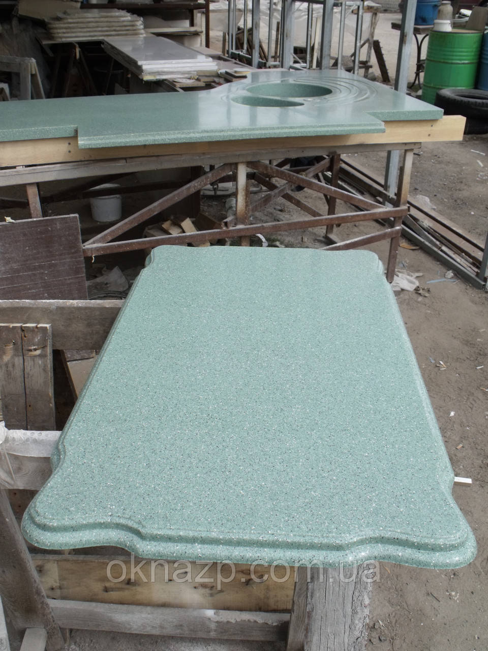 Столешница для стола из искусственного камня - фото 6 - id-p273965380