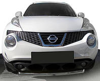 Передняя защита ST008-1 (нерж) для Nissan Juke 2010-2019 гг