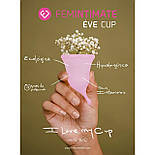 Менструальна чаша Femintimate Eve Cup New розмір M, об’єм — 35 мл, ергономічний дизайн 777Store.com.ua, фото 3