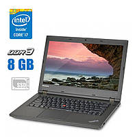 Ноутбук Б-класс Lenovo L440/14" /Core i7-4800MQ 4(8) ядра 2.7GHz/8GB DDR3/240GB SSD/HD Graphics 4600/Webcam