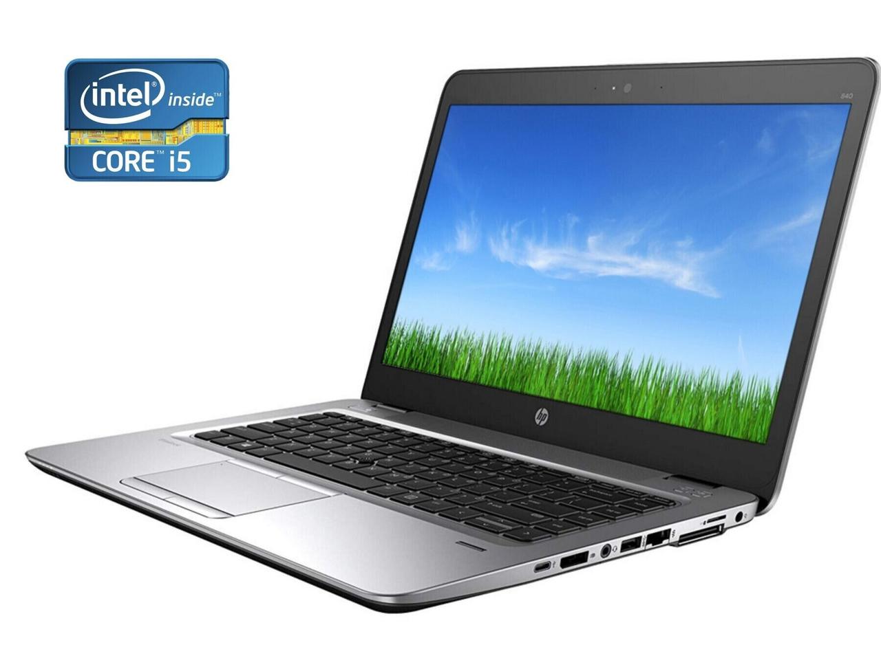 Ультрабук HP EliteBook 840 G3/ 14" (1366x768)/ Core i5-6300U/ 8 GB RAM ...