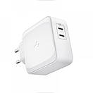 Мережевий зарядний пристрій Spigen POWERARC 2-Type-C, PD60W/QC3.0, PE2007EU (ACH02693), фото 3